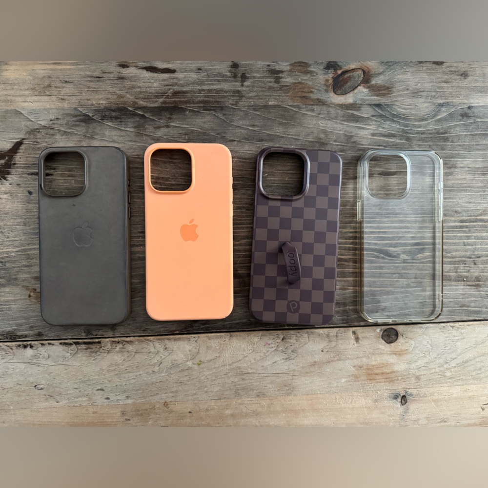 iPhone 15 pro max cases - Apple iPhone Silicone, Loopy, and Apple Woven